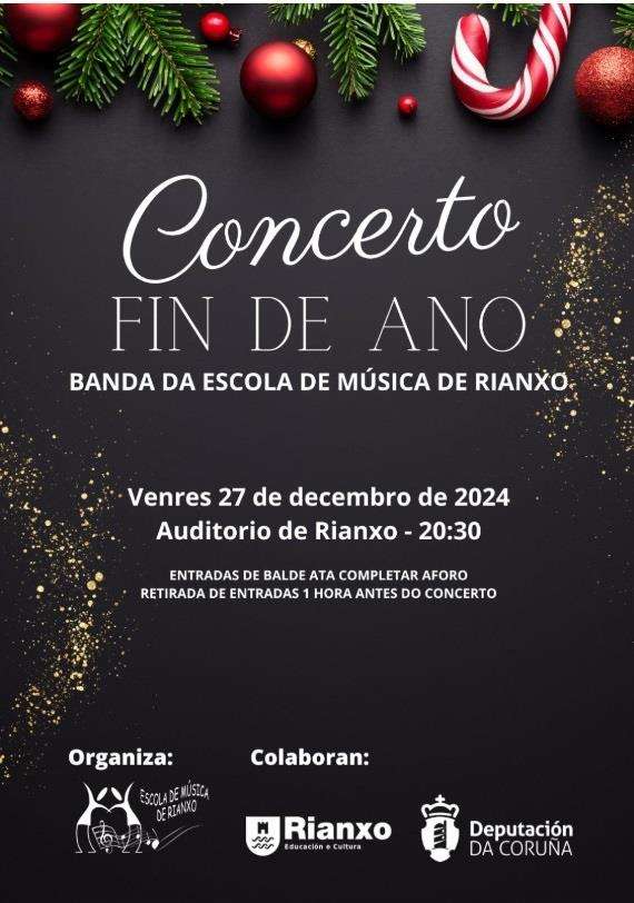 Concerto Fin de Ano (2024) en Rianxo