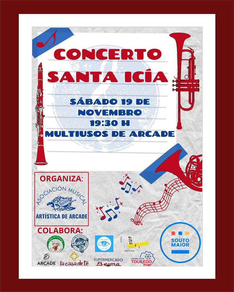 Concerto Santa Icía de Arcade (2024) en Soutomaior