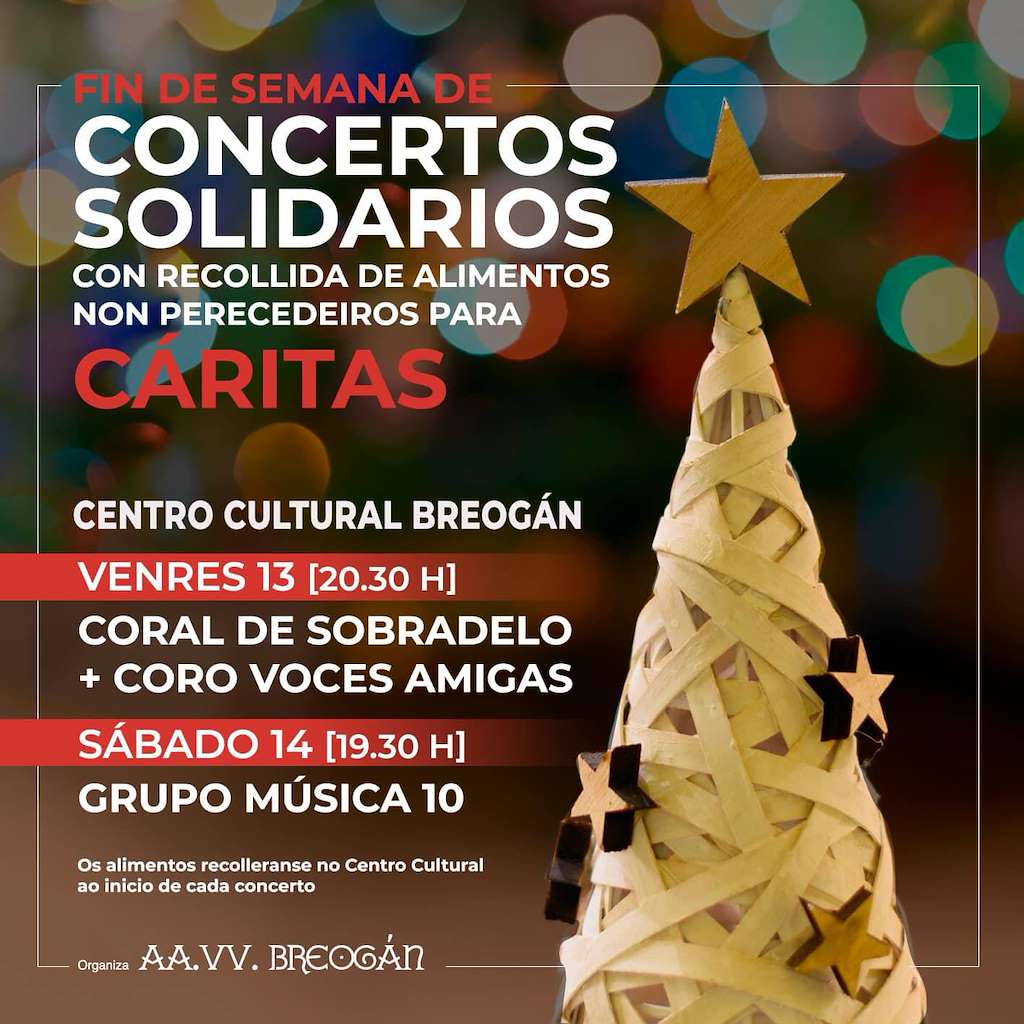 Conciertos Solidarios del C.C. Breogán en Vilagarcía de Arousa