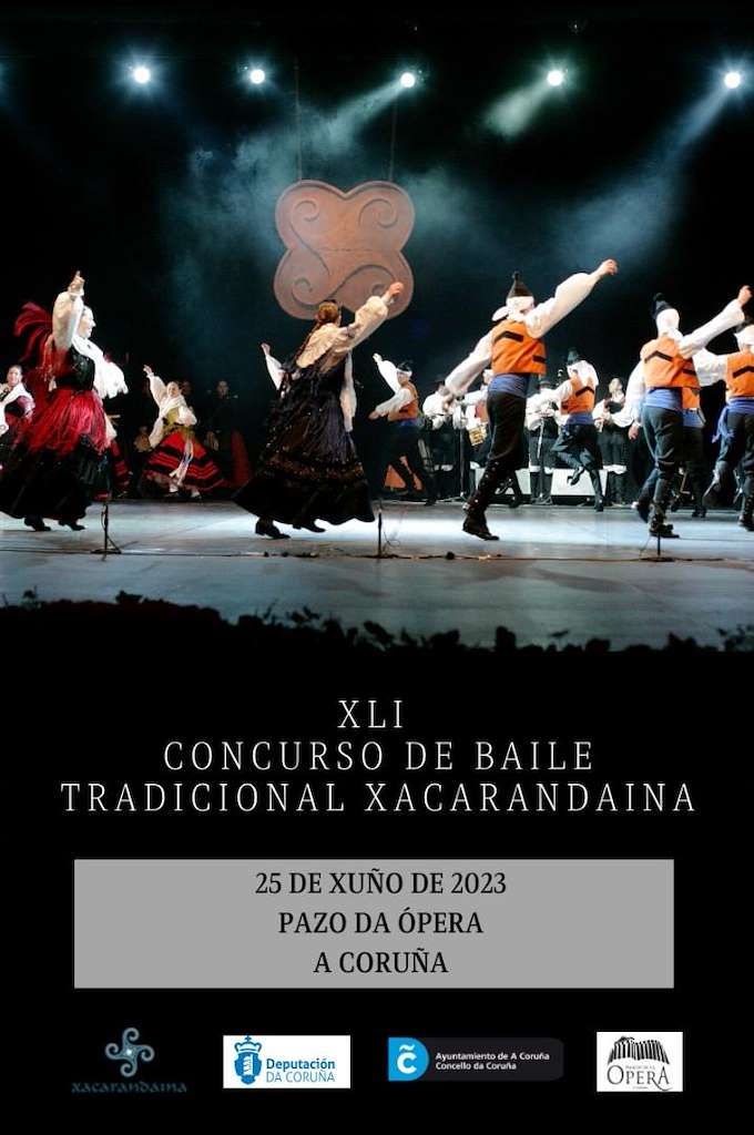 XLII Concurso de Baile Tradicional Xacarandaina en A Coruña