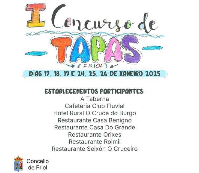 I Concurso de Tapas (2025) en Friol