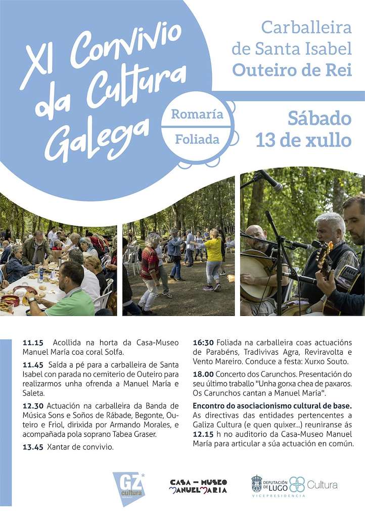 XI Convivio da Cultura Galega (2024) en Outeiro de Rei