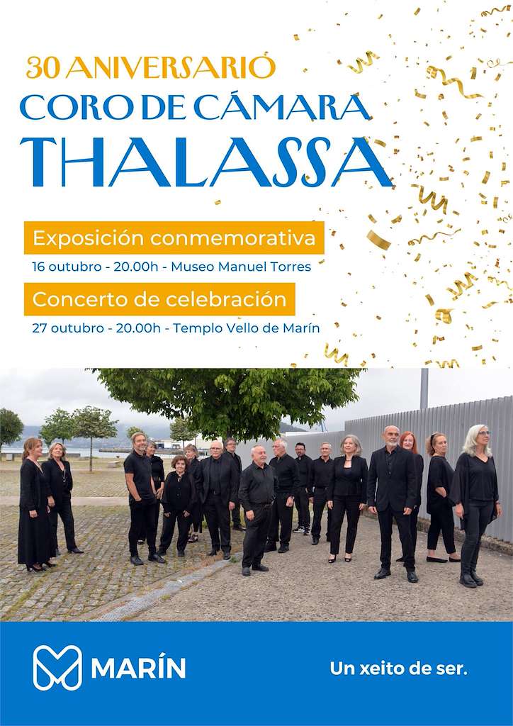 Coro de Cámara Thalassa - 30 Aniversario (2024) en Marín