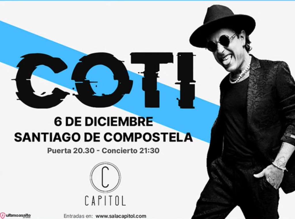 Coti en Concierto  (2024) en Santiago de Compostela