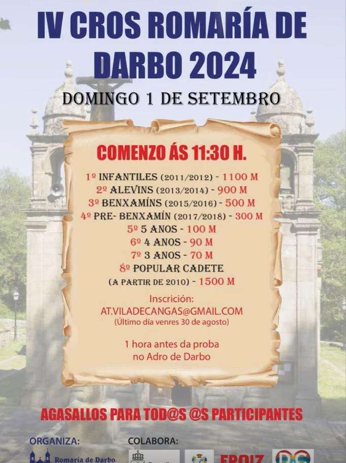 IV Cross da Romaría de Darbo (2024) en Cangas