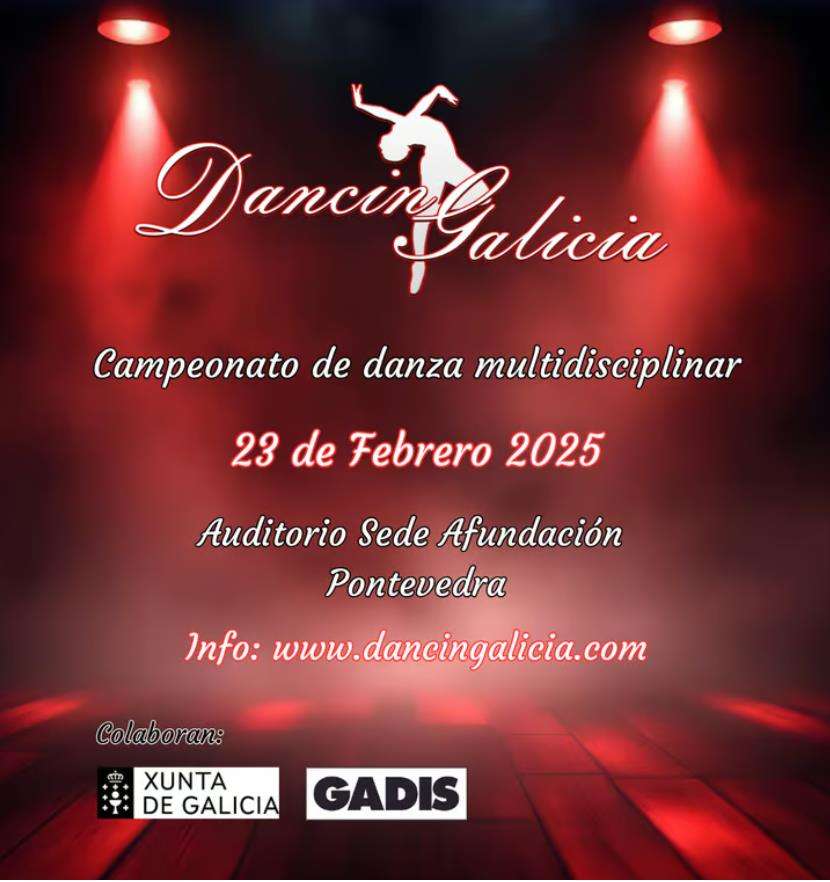 Dancingalicia - Campeonato de Danza Multidisciplinar  (2025) en Pontevedra