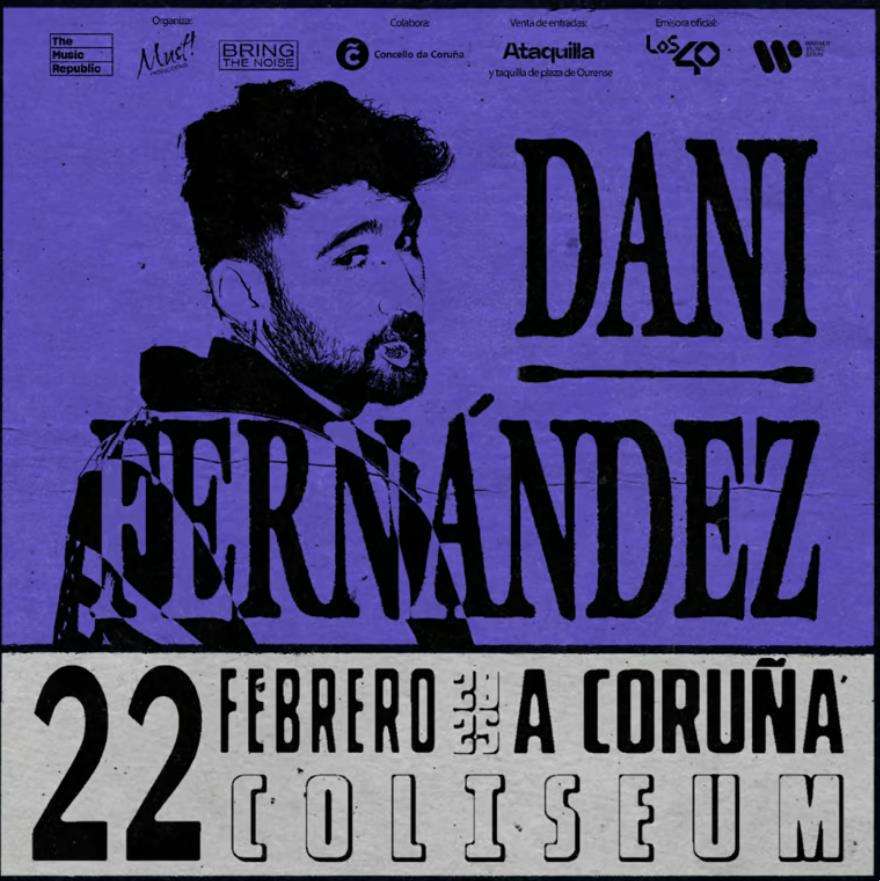 Dani Fernandez - Esto es una Jauría Tour (2025) en A Coruña