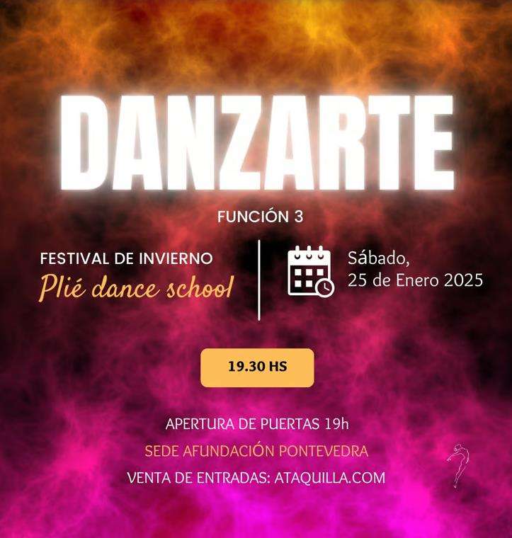 Danzarte Función 3 - Plié Dance School (2025) en Pontevedra