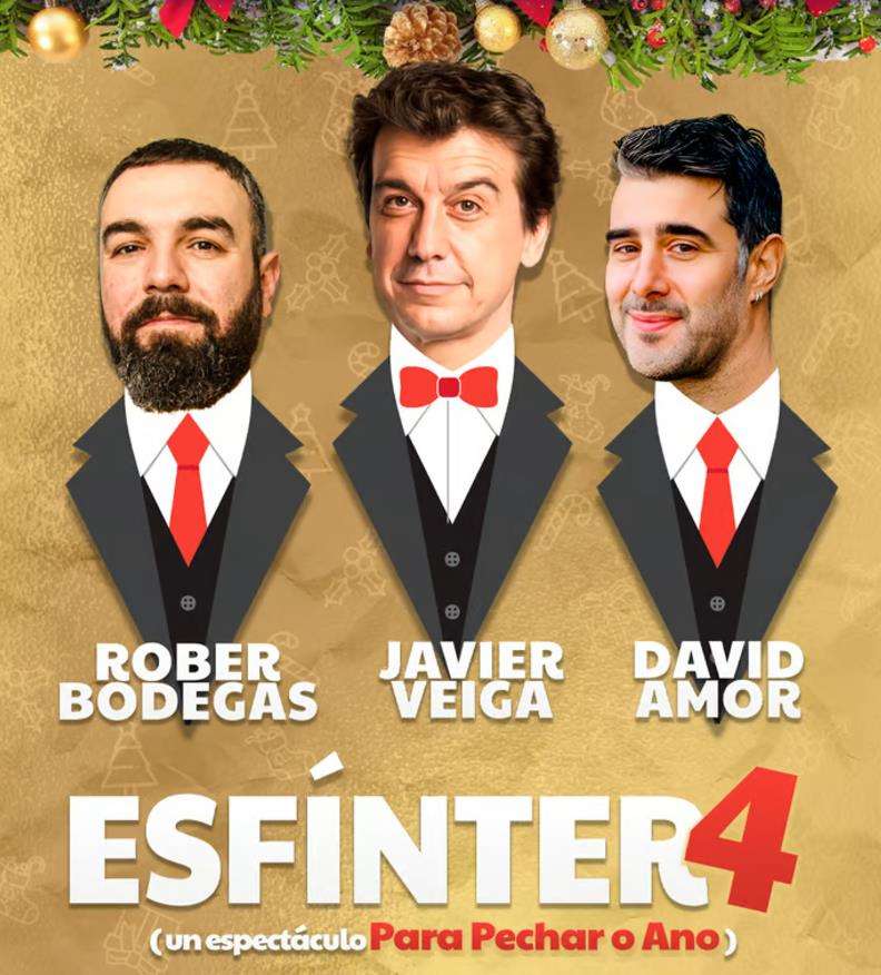 David Amor, Javier Veiga y Rober Bodegas - Esfínter 4 (2024) en A Coruña