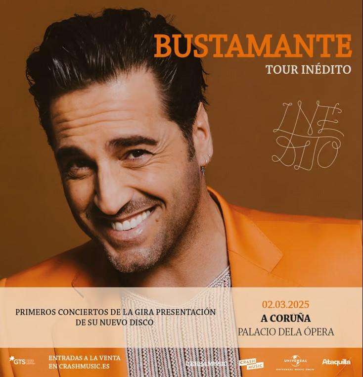 David Bustamante en Concierto - Tour Inédito (2025) en A Coruña