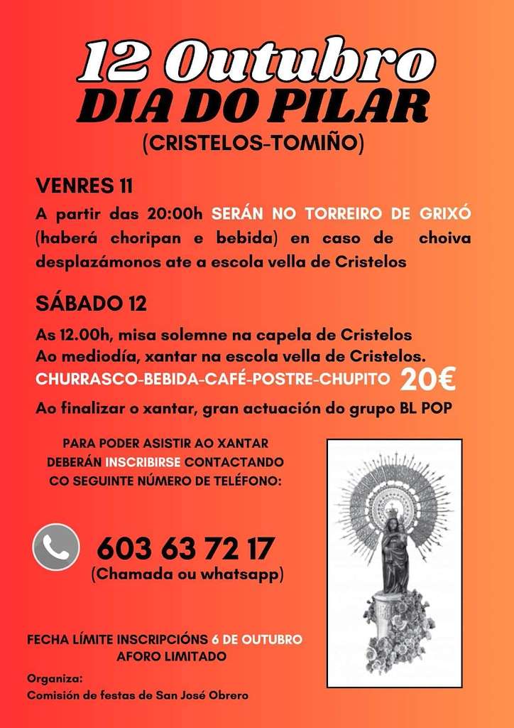 Día do Pilar de Cristelos (2024) en Tomiño