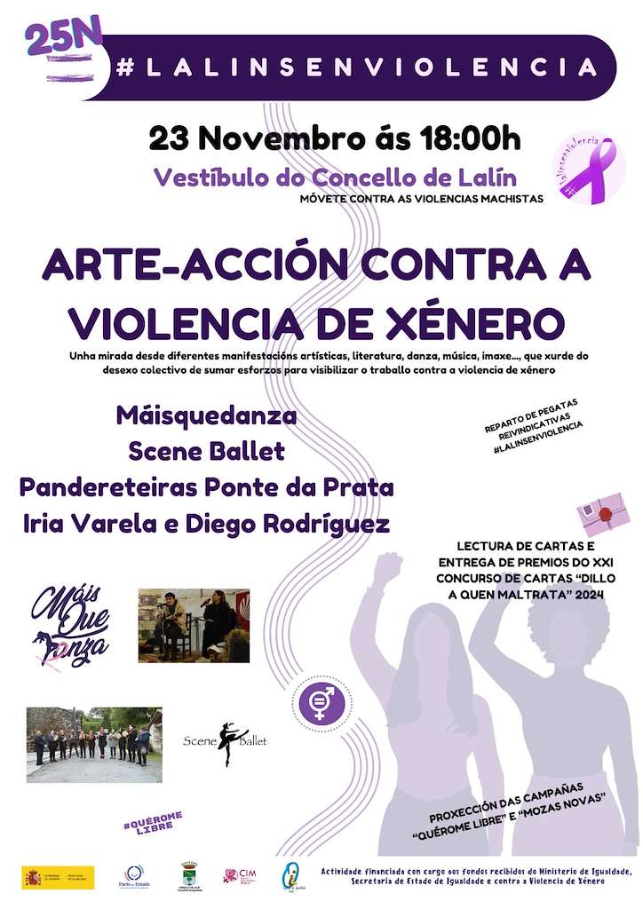 Día Internacional Contra a Violencia de Xénero (2024) en Lalín