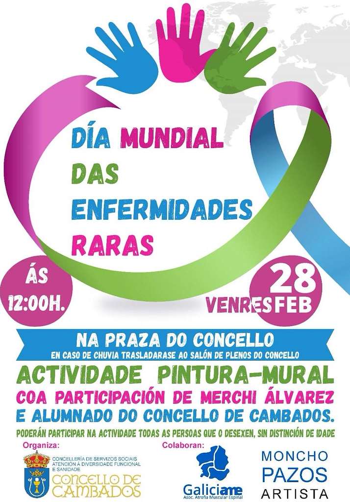 Día Mundial das Enfermidades Raras (2025) en Cambados