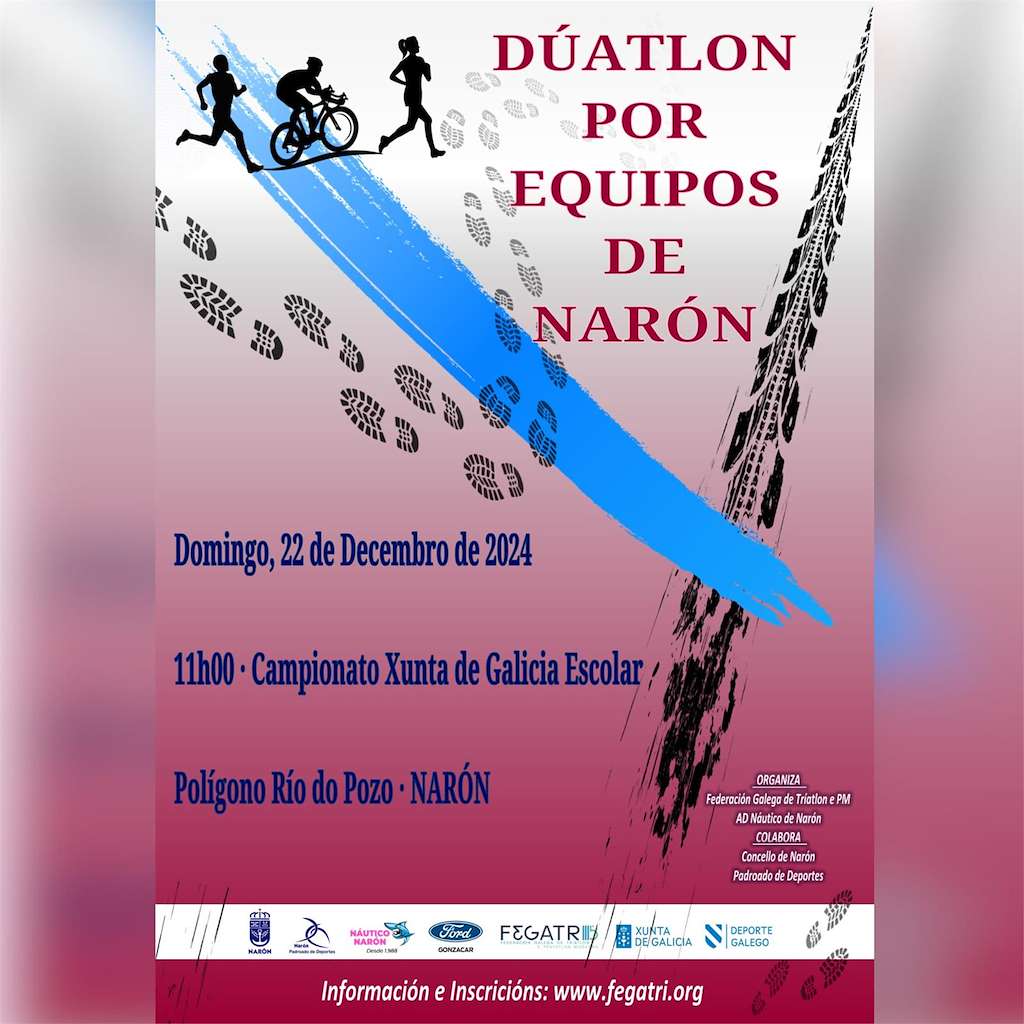 Duatlón por Equipos (2024) en Narón