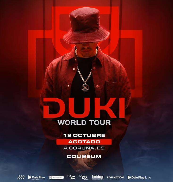 Duki - Worl Tour (2025) en A Coruña