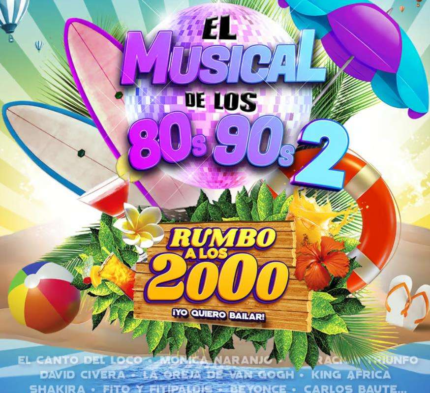 El Musical de los 80 y 90 2 Rumbo a los 2000 (2024) en Pontevedra