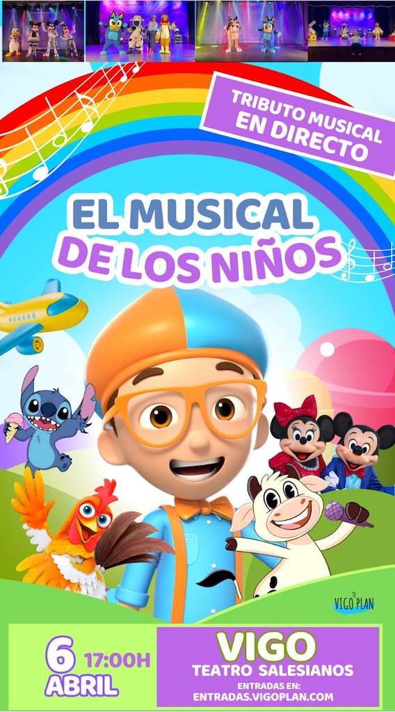 El Musical de los Niños - Tributo Musical (2025) en Vigo