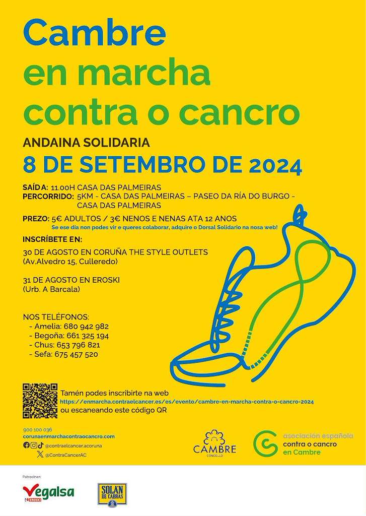 En Marcha Contra o Cancro en Cambre