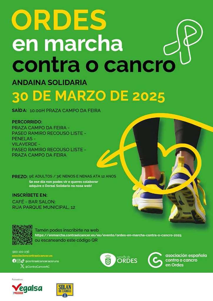 En Marcha Contra o Cancro (2025) en Ordes