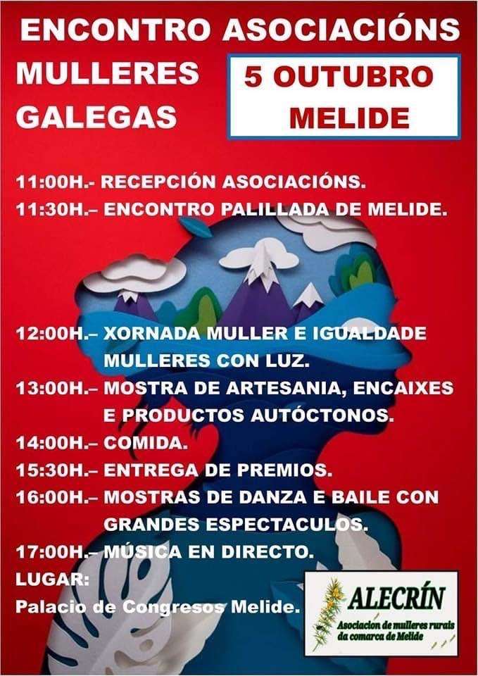 Encontro de Asociacions de Mulleres Galegas  en Melide