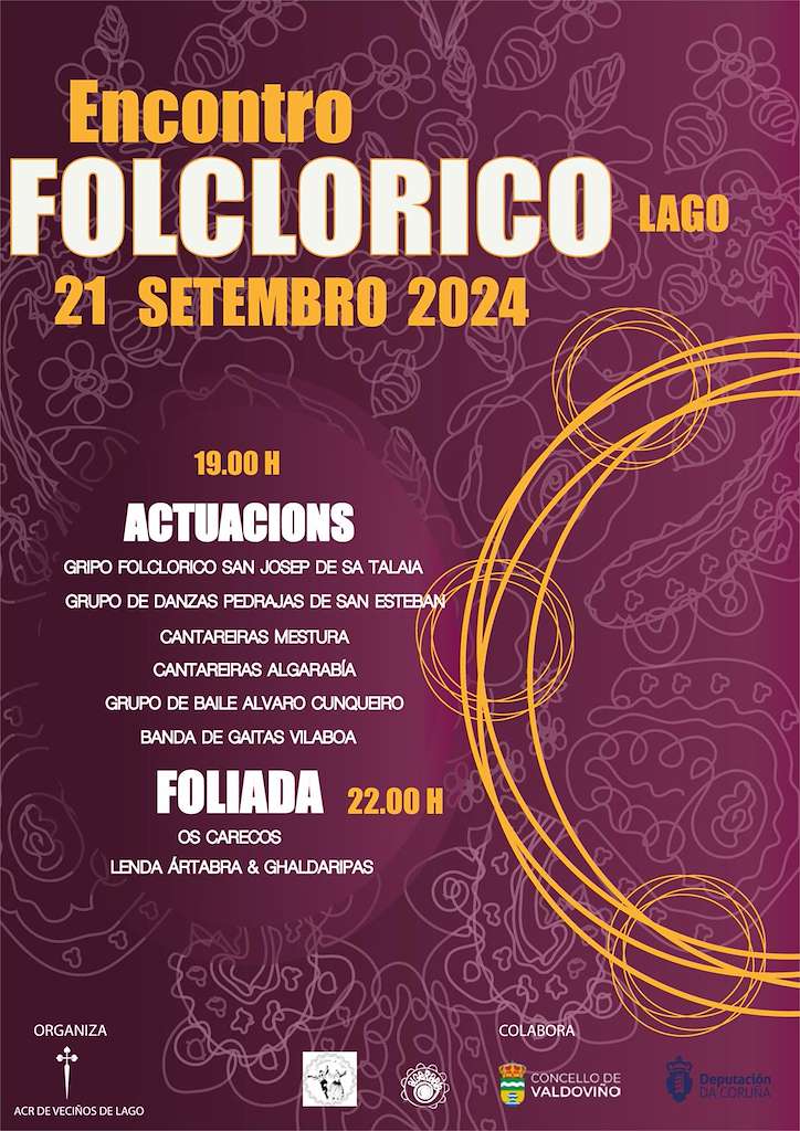 Encontro Folclórico de Lago (2024) en Valdoviño