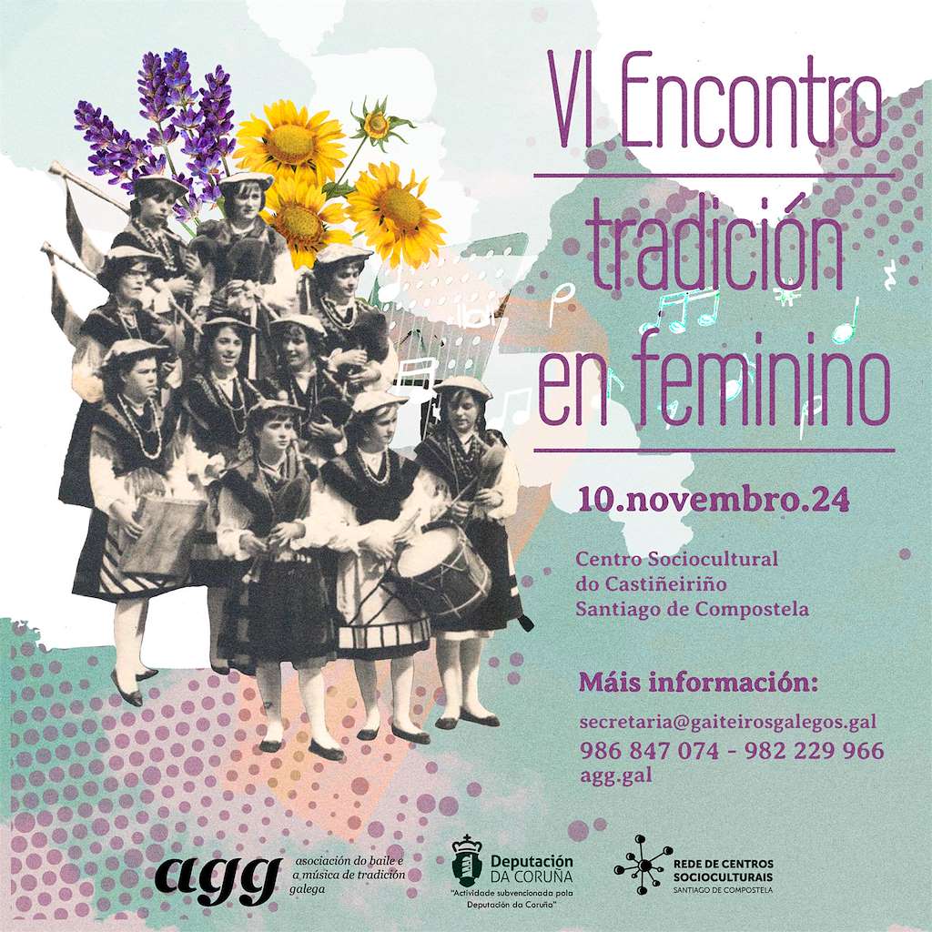 VI Encontro Tradición en Feminino (2024) en Santiago de Compostela