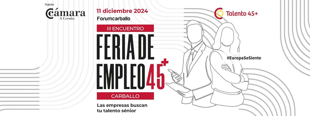 III Encuentro Feira de Empleo 45+ (2024) en Carballo