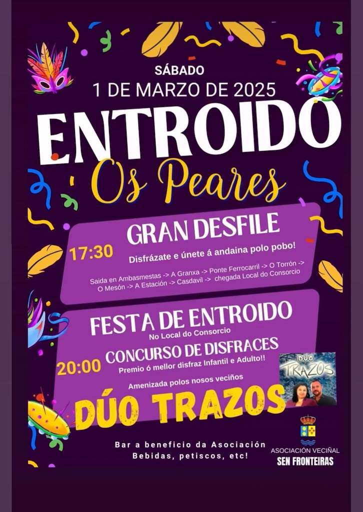 Entroido de Os Peares (2025) en A Peroxa