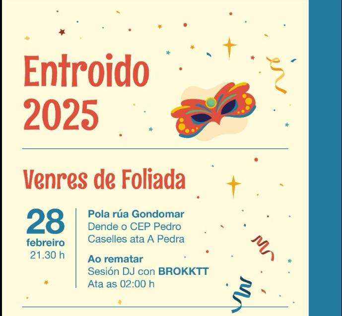 Entroido - Venres de Foliada (2025) en Tomiño