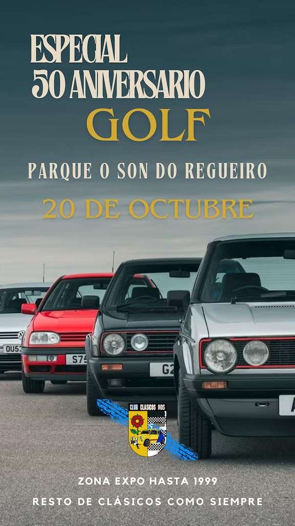 Especial 50 Aniversario VW Golf  (2024) en Mos