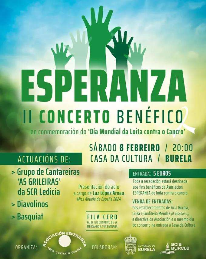 Esperanza - II Concerto Benéfico (2025) en Burela