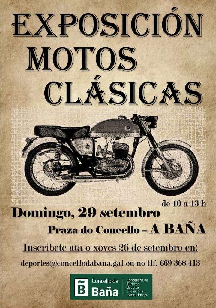 Exposición de Motos Clásicas en A Baña