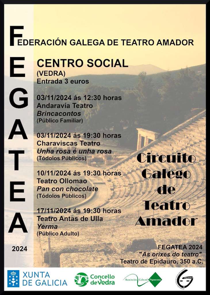 Fegatea - Circuito Galego de Teatro Amador en Vedra