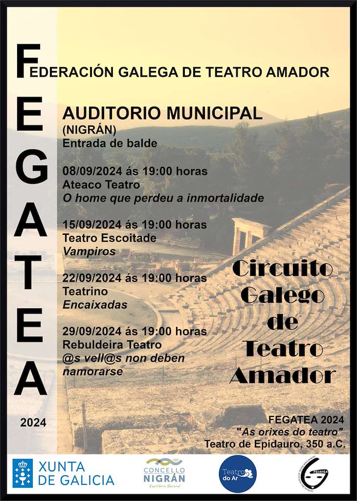 Fegatea - Federación Galega de Teatro Amador en Nigrán