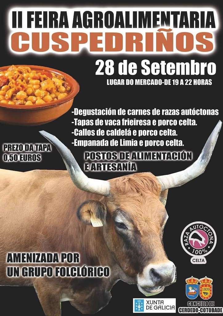 II Feira Agroalimentaria de Cuspedriños (2024) en Cerdedo-Cotobade