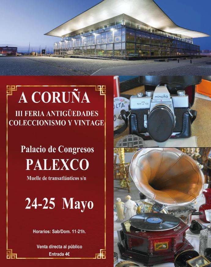 III Feira de Antigüedades, Coleccionismo y Vintage (2025) en A Coruña