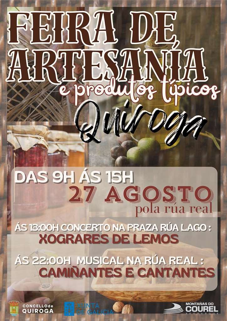 Feira de Artesanía e Productos Típicos en Quiroga