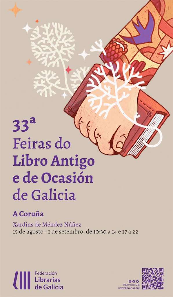 XXXIII Feira do Libro Antigo e de Ocasión (2024) en A Coruña