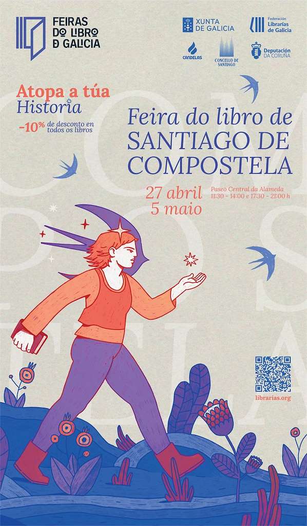 Feira do Libro en Santiago de Compostela