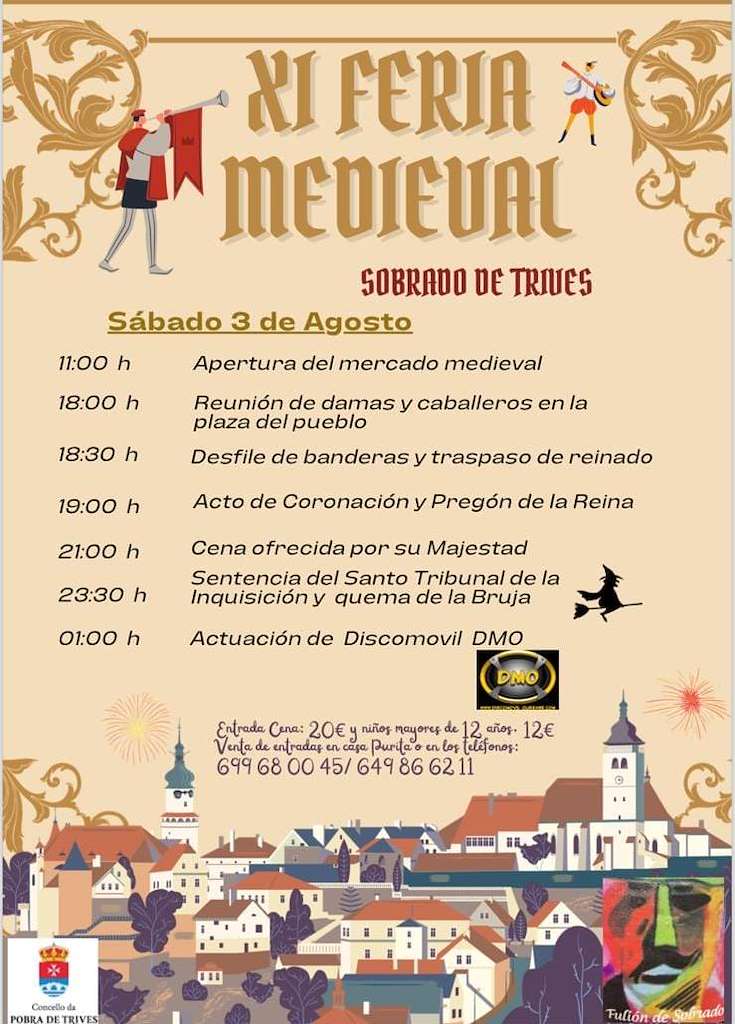 XI Feira Medieval de Sobrado en A Pobra de Trives