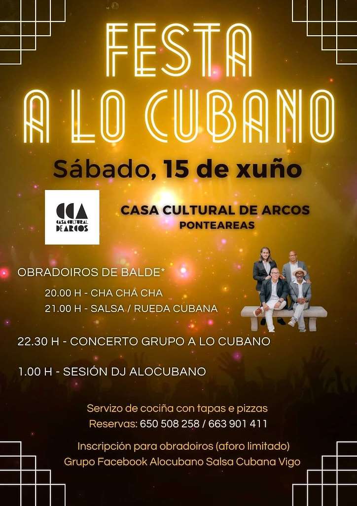 Festa a lo Cubano de Arcos en Ponteareas