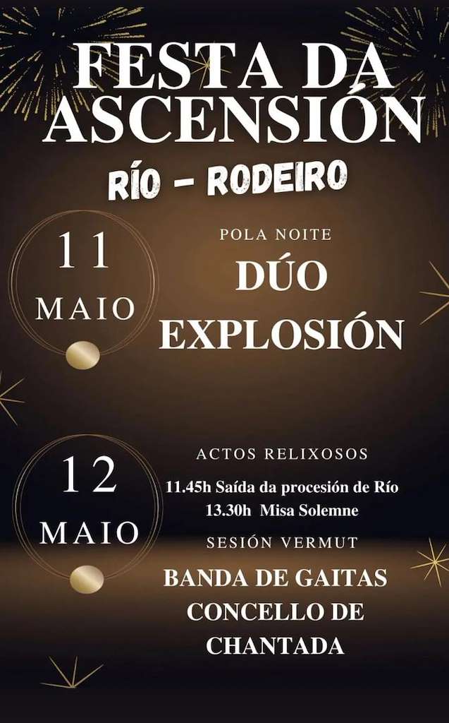 Festa da Ascensión de Río en Rodeiro