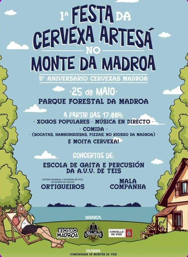 I Festa da Cervexa Artesá do Monte da Madroa en Vigo