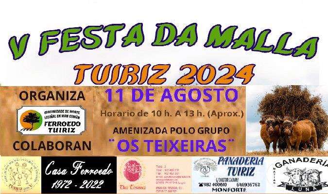 V Festa da Malla de Tuiriz (2024) en Pantón