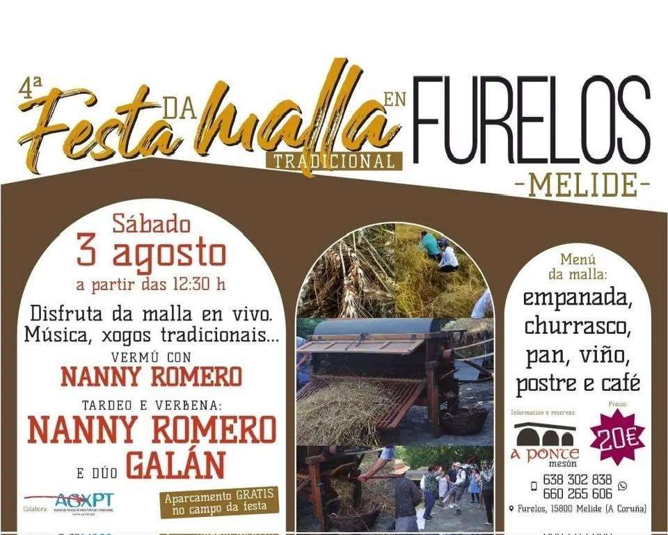 IV Festa da Malla Tradicional de Furelos (2024) en Melide