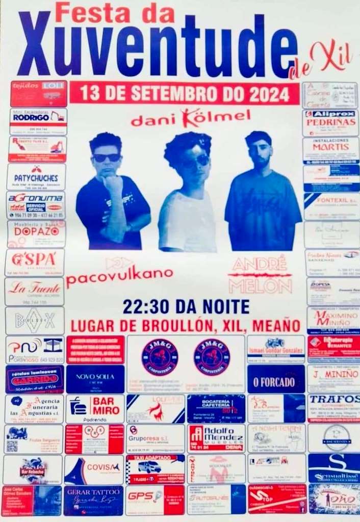 Festa da Xuventude de Xil (2024) en Meaño