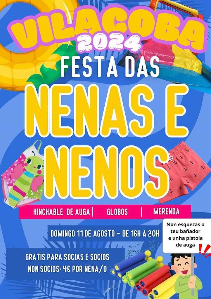 Festa das Nenas e Nenos de Vilacoba en Salvaterra do Miño