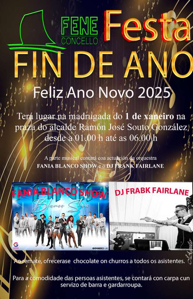 Festa de Fin de Ano (2024) en Fene