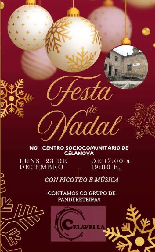 Festa de Nadal  (2024) en Celanova