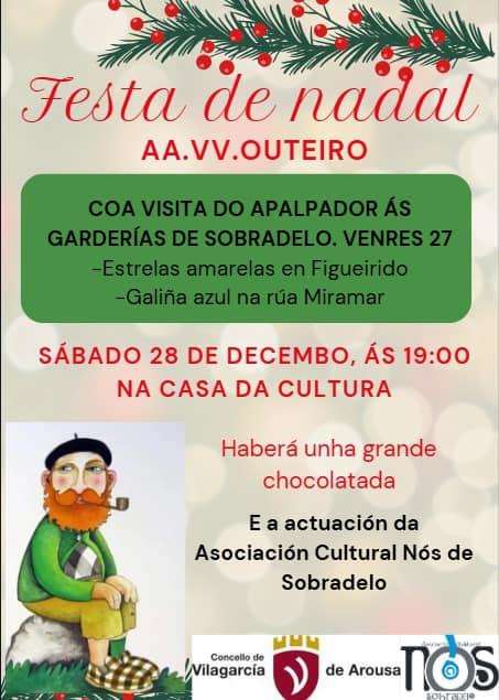 Festa de Nadal de Outeiro (2024) en Vilagarcía de Arousa